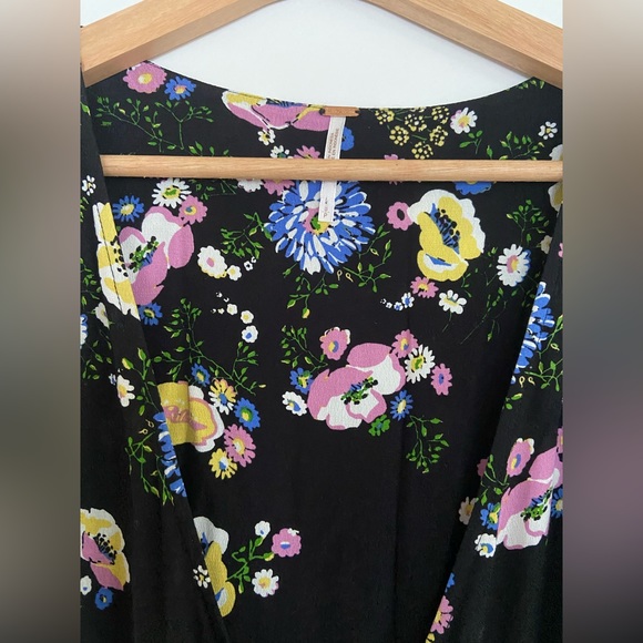 Free People Floral Maxi Romantic Flounce Dress - Picture 3 of 7